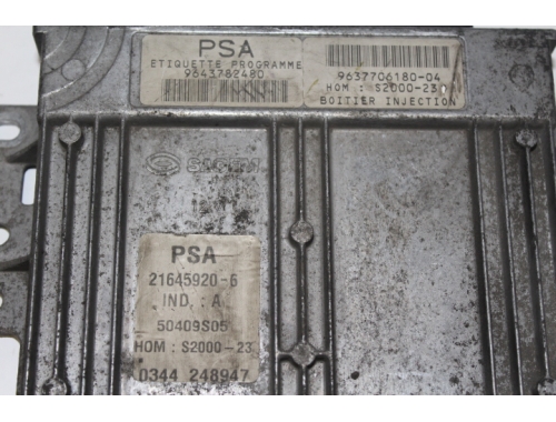 Centralina Motore Peugeot 206 SAGEM 9643782480
