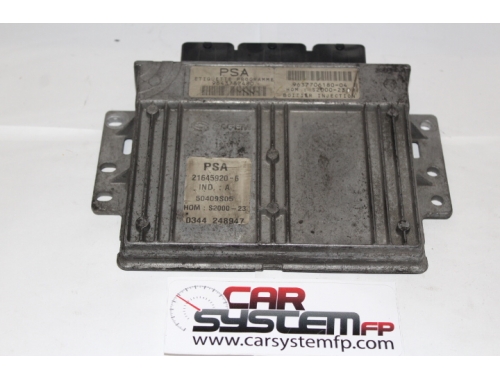 Centralita de motor Peugeot 206 - SAGEM 9643782480 - Traspaso de códigos SAGEM:9643782480 21645920-6