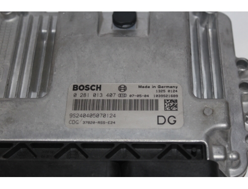 Motorsteuergerät Honda Civic MK8 - CC 2,2 CDTI -BOSCH 0281013407 - 9S240405070124 BOSCH:0281013407