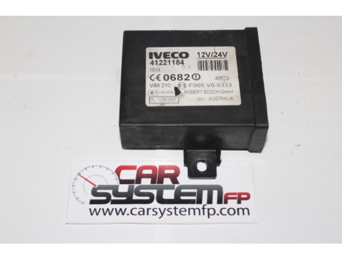 Centralita IMMO Iveco Daily - BOSCH 41221184 - Traspaso de códigos BOSCH:41221184