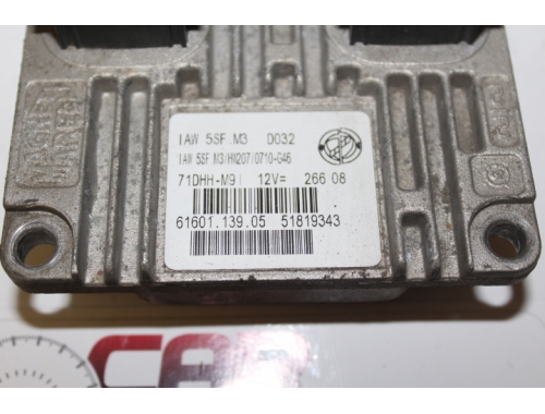 Motorsteuergerät Fiat Punto - MAGNETI MARELLI IAW5SF.M3 - Codierung Jungfräulich-Machen (Virginisierung) MAGNETI MARELLI:IAW5SF.M3