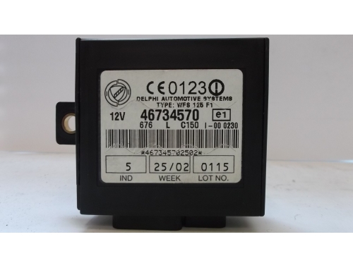 CODE-Steuergerät Fiat Punto DELPHI:46734570