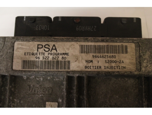 Calculateur moteur Peugeot 206 - SAGEM 9652202780 - Transfert des codes SAGEM:9652202780
