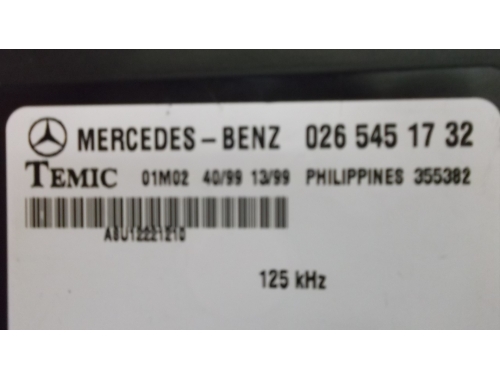 Centralita CODE Mercedes Sprinter TEMIC:026