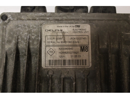Centralina Motore Nissan Micra DELPHI:8200340940