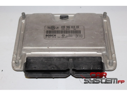 Centralita de motor VOLKSWAGEN PASSAT 1.9 TDI BOSCH 0281010704, 038906019ER, EDC15