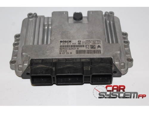 Motorsteuergerät PEUGEOT 207 - 1.6 HDI BOSCH 0281013868 - PSA 9663755480, EDC16C34
