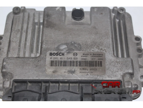 Centralita de motor RENAULT MEGANE SCENIC 1.9 DCI BOSCH 0281011549, 8200310863, 8200370779