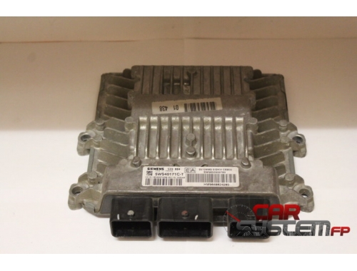 Calculateur moteur PEUGEOT 1007 1.4 HDI SIEMENS 5WS40171C-T, SID804, 9655939780, 9648624280