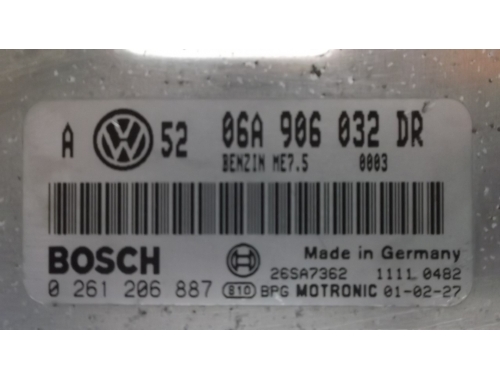 0261206887 BOSCH Centralina Motore AUDI A3 / VOLKSWAGEN GOLF - BORA