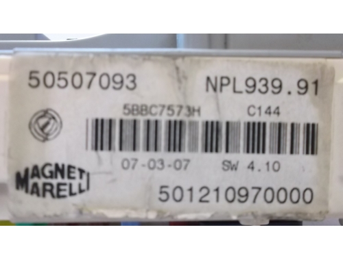 Centralina Scatola Porta Fusibili Alfa Romeo 159 MAGNETI MARELLI:50507093