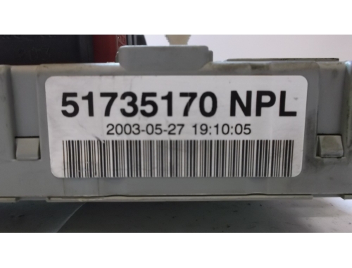 Boîtier à fusibles Fiat Punto Van 51735170NPL