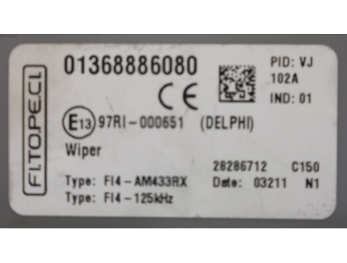 Body computer Lancia Ypsilon 1368886080 01368886080