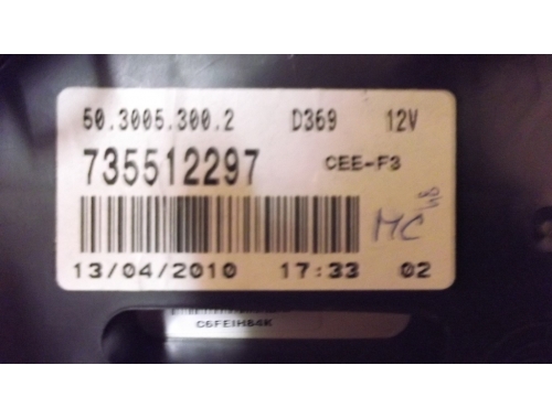 Quadro Strumenti Fiat 600 73.5512297