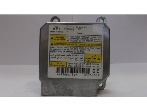 Centralita de airbag Daewoo Kalos 96406171