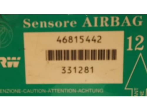 Centralina Airbag Fiat 600 46815442