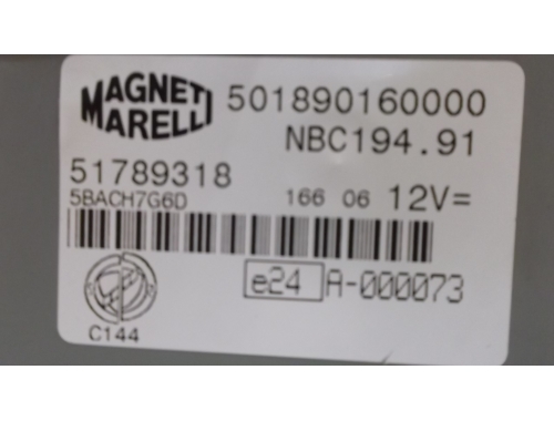 BSI Fiat Croma MAGNETI MARELLI:501890160000