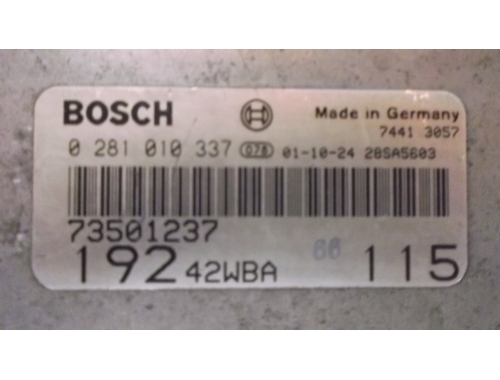 Centralina Motore Fiat Stilo BOSCH:0281010337