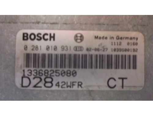 Calculateur moteur FIAT DUCATO BOSCH 0281010931