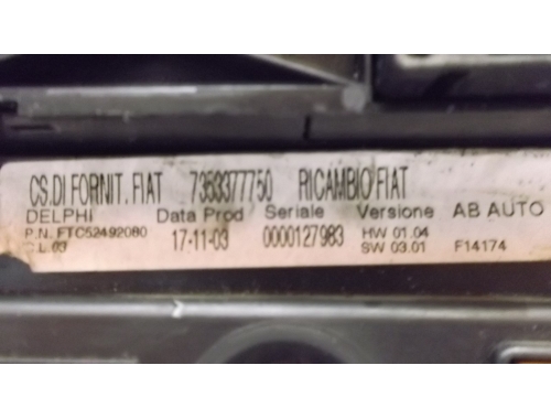 Comando Clima Alfa Romeo 147 DELPHI:7353377750