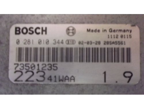Centralina Motore Fiat Multipla BOSCH 0281010344 BOSCH:0281010334