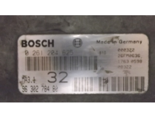 Motorsteuergerät Peugeot 106 BOSCH:0261204625
