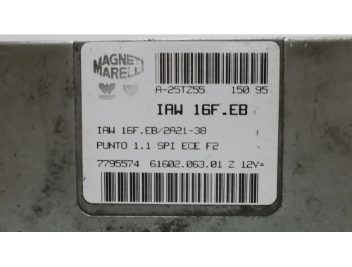 Centralina Motore Fiat Punto MAGNETI MARELLI:IAW16F.EB