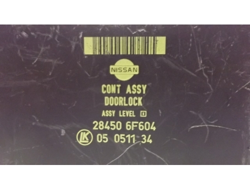 Centralita de cierre centralizado Nissan Micra 284506F604