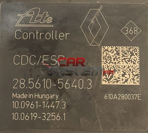 476601563R Réparation ABS Renault Megane / Scenic ATE MK61 CDC
