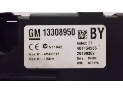 Opel Corsa / Vauxhall Body control module DELPHI: 13308950 DELPHI:401154265