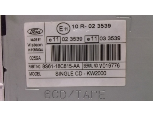 Autoradio Ford Fiesta