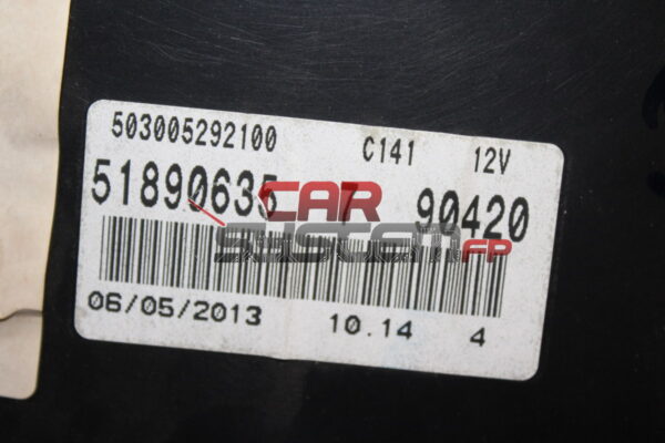51890635 Kombiinstrument Fiat Grande Punto / Doblò