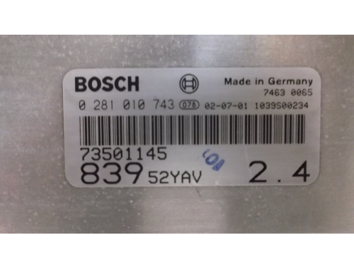 Centralina Motore Lancia Lybra BOSCH:0281010743