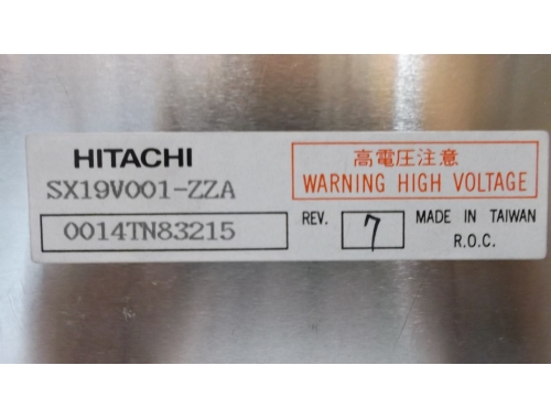 Display Multifunzione Hitachi Colours SX19V001-ZZA