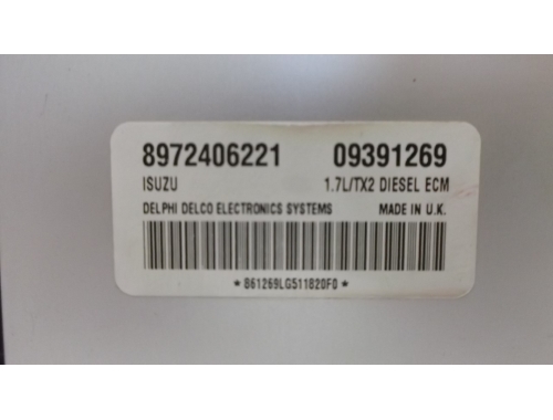 Motorsteuergerät Opel Astra 8972406221