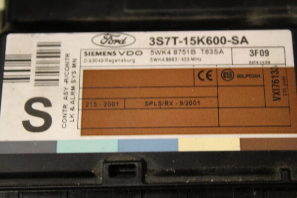 5WK4-8751B-T83SA SIEMENS VDO KSG FORD MONDEO