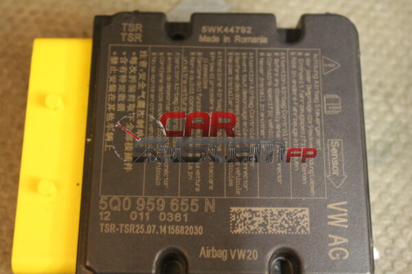 Airbag-Steuergerät AUDI A3 5WK44792 5Q0959655N