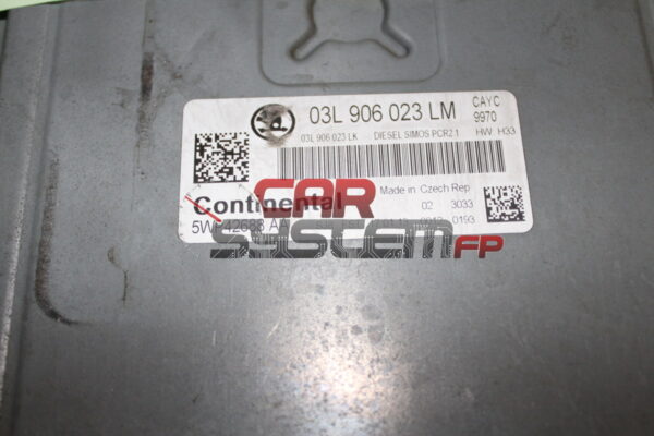 03L906023LK 5WP42688AA CONTINENTAL Centralina Motore SKODA YETI / OCTAVIA