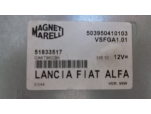 Steuergerät Radio CD Fiat 500 MAGNETI MARELLI:51833517