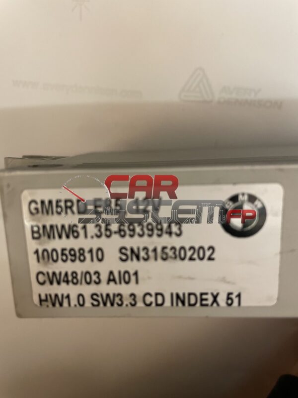 61.35-6939943 Réparation Module BCM BMW E85 2003 < 2008