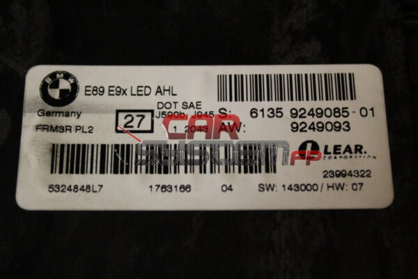 61359249085-01 Module FRM3 BMW Série 1 / MINI COOPER