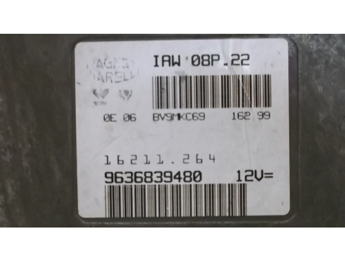 Centralina Motore Peugeot 806 MAGNETI MARELLI:IAW08P.22