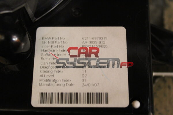 6211-6978319 Quadro Strumenti Mini-One