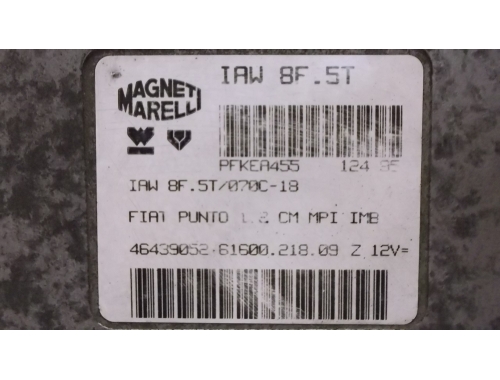 Centralina Motore Fiat Punto MAGNETI MARELLI:IAW8F.5T