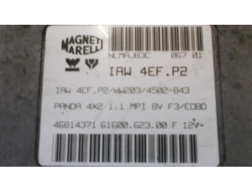 Centralina Motore Fiat Panda MAGNETI MARELLI:IAW4EF.P2/HW203/4502-843