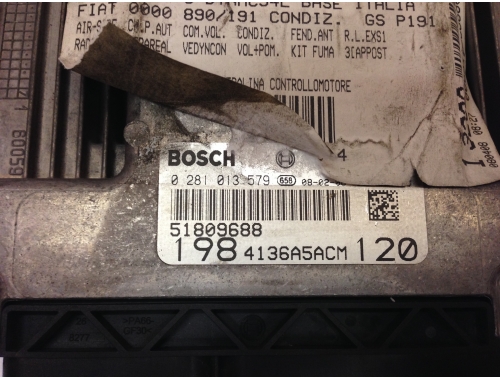 Centralina Motore Fiat Bravo BOSCH:0281013579