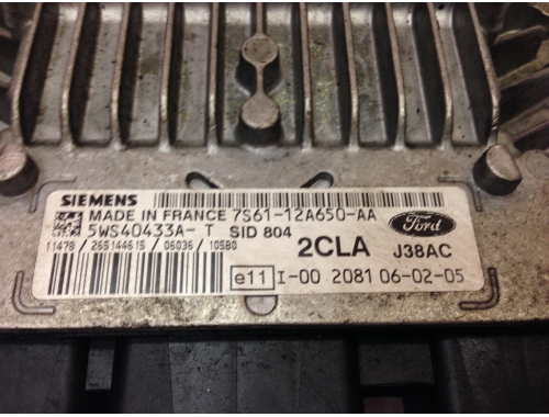 Centralina Motore Ford Fiesta SIEMENS:VDO:7S61-12A650-AA