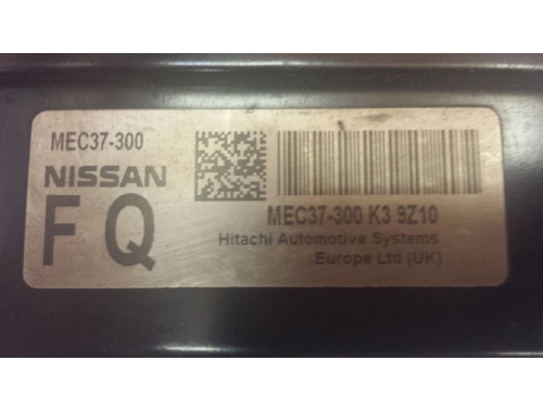 Centralina Motore Nissan Micra MEC37-300