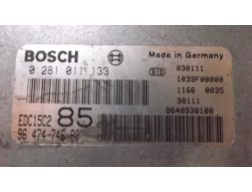 0281010297 BOSCH Motorsteuergerät RENAULT LAGUNA