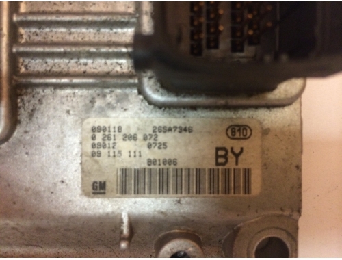 Centralita de motor Opel Corsa C BOSCH:0261206072